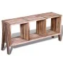 Mueble de TV con 3 estantes apilables teca reciclada de vidaXL, Muebles TV - Ref: Foro24-241718, Precio: 139,69 €, Descuento: %