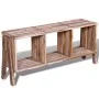 Mueble de TV con 3 estantes apilables teca reciclada de vidaXL, Muebles TV - Ref: Foro24-241718, Precio: 139,69 €, Descuento: %