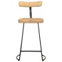 Taburetes de barra 2 uds 49x43x88 cm madera maciza de mango en Taburetes de cocina | Comprar online en Foru.es
