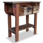 Mesa consola de madera maciza reciclada 80x35x80 cm de vidaXL, Mesas auxiliares - Ref: Foro24-244509, Precio: 242,11 €, Descu...