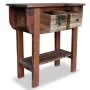 Mesa consola de madera maciza reciclada 80x35x80 cm de vidaXL, Mesas auxiliares - Ref: Foro24-244509, Precio: 236,78 €, Descu...