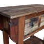 Mesa consola de madera maciza reciclada 80x35x80 cm de vidaXL, Mesas auxiliares - Ref: Foro24-244509, Precio: 236,78 €, Descu...