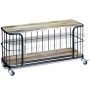 Mueble de TV de madera maciza de mango 100x40x45 cm de vidaXL, Muebles TV - Ref: Foro24-243301, Precio: 206,99 €, Descuento: %