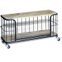 Mueble de TV de madera maciza de mango 100x40x45 cm de vidaXL, Muebles TV - Ref: Foro24-243301, Precio: 206,99 €, Descuento: %
