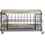 Mueble de TV de madera maciza de mango 100x40x45 cm de vidaXL, Muebles TV - Ref: Foro24-243301, Precio: 206,99 €, Descuento: %