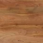 Mesa de comedor de madera maciza de acacia y acero 120x60x76 cm de vidaXL, Mesas de cocina y de comedor - Ref: Foro24-246295,...