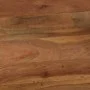 Mesa de comedor de madera maciza de acacia y acero 120x60x76 cm de vidaXL, Mesas de cocina y de comedor - Ref: Foro24-246295,...