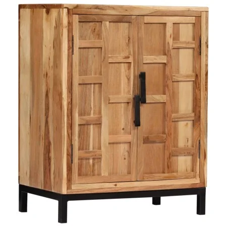 Aparador de madera maciza de acacia marrón 60x35x76 cm de vidaXL, Aparadores - Ref: Foro24-246135, Precio: 231,27 €, Descuent...