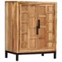 Aparador de madera maciza de acacia marrón 60x35x76 cm de vidaXL, Aparadores - Ref: Foro24-246135, Precio: 231,27 €, Descuent...