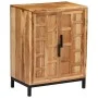 Aparador de madera maciza de acacia marrón 60x35x76 cm de vidaXL, Aparadores - Ref: Foro24-246135, Precio: 231,27 €, Descuent...