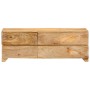 Mueble para TV madera maciza de mango 110x30x40 cm de vidaXL, Muebles TV - Ref: Foro24-246144, Precio: 311,49 €, Descuento: %