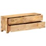 Mueble para TV madera maciza de mango 110x30x40 cm de vidaXL, Muebles TV - Ref: Foro24-246144, Precio: 311,49 €, Descuento: %