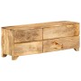 Mueble para TV madera maciza de mango 110x30x40 cm de vidaXL, Muebles TV - Ref: Foro24-246144, Precio: 311,49 €, Descuento: %