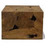 Mesa de centro de teca genuina marrón 50x50x35 cm de vidaXL, Mesas de centro - Ref: Foro24-244557, Precio: 216,97 €, Descuent...