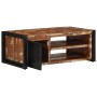 Mesa de centro multicolor 90x50x36 cm madera maciza reciclada en Mesas de centro | Comprar online en Foru.es
