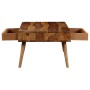Mesa de centro de madera maciza de sheesham 110x50x35 cm de vidaXL, Mesas de centro - Ref: Foro24-246223, Precio: 174,88 €, D...