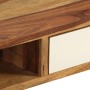 Mesa de centro de madera maciza de sheesham 110x50x35 cm de vidaXL, Mesas de centro - Ref: Foro24-246223, Precio: 174,88 €, D...