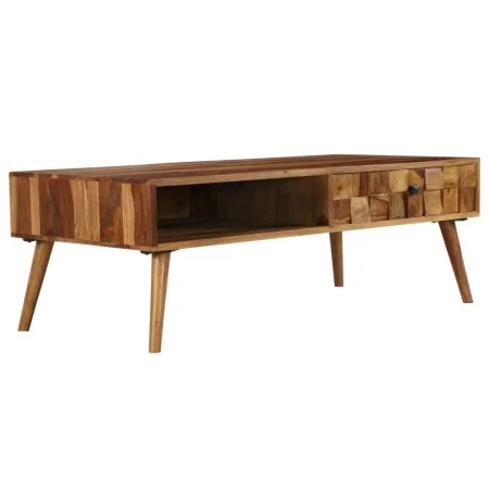Mesa de centro madera maciza sheesham acabado miel 110x50x37 cm de vidaXL, Mesas de centro - Ref: Foro24-246201, Precio: 156,...