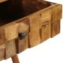 Mesa de centro madera maciza sheesham acabado miel 110x50x37 cm de vidaXL, Mesas de centro - Ref: Foro24-246201, Precio: 156,...