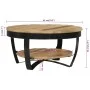 Rough mango wood coffee table 65x32 cm by vidaXL, Coffee table - Ref: Foro24-244675, Price: 120,61 €, Discount: %