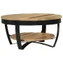 Rough mango wood coffee table 65x32 cm by vidaXL, Coffee table - Ref: Foro24-244675, Price: 120,61 €, Discount: %