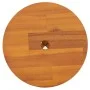 Taburete redondo madera maciza de acacia marrón 38x38x45 cm de vidaXL, Taburetes y sillas plegables - Ref: Foro24-153331, Pre...