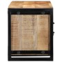 Mueble de TV madera maciza de mango rugosa 100x30x35 cm en Muebles TV | Comprar online en Foru.es