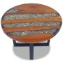 Mesa de centro de resina de teca 60 cm de vidaXL, Mesas de centro - Ref: Foro24-243466, Precio: 150,75 €, Descuento: %
