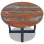 Mesa de centro de resina de teca 60 cm de vidaXL, Mesas de centro - Ref: Foro24-243466, Precio: 150,75 €, Descuento: %