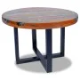 Mesa de centro de resina de teca 60 cm de vidaXL, Mesas de centro - Ref: Foro24-243466, Precio: 150,75 €, Descuento: %
