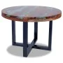 Mesa de centro de resina de teca 60 cm de vidaXL, Mesas de centro - Ref: Foro24-243466, Precio: 150,75 €, Descuento: %