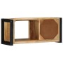 Mueble para la TV 80x30x35 madera maciza mango rugosa en Muebles TV | Comprar online en Foru.es