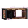 Mueble para la TV 80x30x35 madera maciza reciclada en Muebles TV | Comprar online en Foru.es