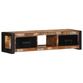 Mueble para la TV 100x30x25 madera maciza reciclada en Muebles TV | Comprar online en Foru.es