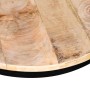 Set mesas centro redonda 2 uds madera mango rugosa 40 cm/50 cm de vidaXL, Mesas de centro - Ref: Foro24-244006, Precio: 100,2...