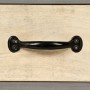 Mueble para TV de madera de mango maciza y acero 120x30x45 cm de vidaXL, Muebles TV - Ref: Foro24-246282, Precio: 196,90 €, D...