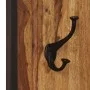 Percheros 2 unidades de madera maciza de sheesham de vidaXL, Percheros para sombreros y abrigos - Ref: Foro24-246232, Precio:...