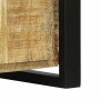 Gabinete de banco Marrón Madera maciza de Mango en Bancos para recibidores y almacenamiento | Comprar online en Foru.es
