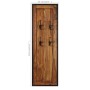 Percheros 2 unidades de madera maciza de sheesham de vidaXL, Percheros para sombreros y abrigos - Ref: Foro24-246232, Precio:...