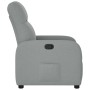 Sillón reclinable de tela gris claro en Sillones | Comprar online en Foru.es