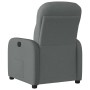 Sillón reclinable de tela gris oscuro en Sillones | Comprar online en Foru.es