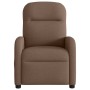 Sillón reclinable de tela marrón en Sillones | Comprar online en Foru.es