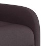 Sillón reclinable de tela marrón oscuro en Sillones | Comprar online en Foru.es
