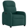 Sillón reclinable de tela verde oscuro en Sillones | Comprar online en Foru.es