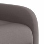 Sillón reclinable de tela gris taupe en Sillones | Comprar online en Foru.es