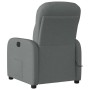 Sillón reclinable de masaje de tela gris oscuro en Sillones | Comprar online en Foru.es
