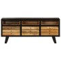Mueble para TV de madera maciza de mango 120x30x50 cm de vidaXL, Muebles TV - Ref: Foro24-246326, Precio: 187,72 €, Descuento: %