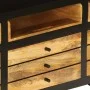 Mueble para TV de madera maciza de mango 120x30x50 cm de vidaXL, Muebles TV - Ref: Foro24-246326, Precio: 187,63 €, Descuento: %