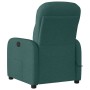 Sillón de masaje reclinable de tela verde oscuro en Sillones | Comprar online en Foru.es
