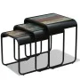 Stackable tables 3 units recycled solid wood by vidaXL, Side tables - Ref: Foro24-243286, Price: 161,40 €, Discount: %